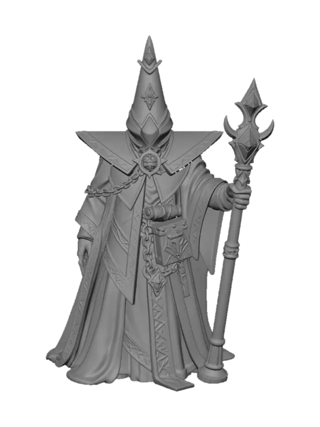 3D model for Crimson Archmage