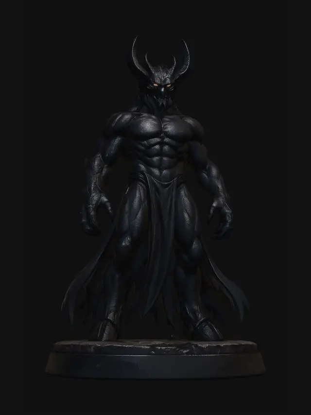 3D model for Obsidian Warlord