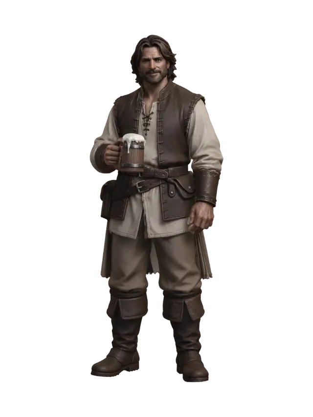 3D model for Alebound Warrior