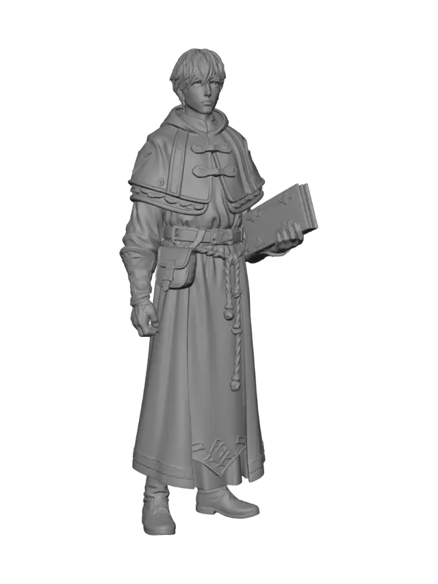 3D model for Bookbound Apprentice