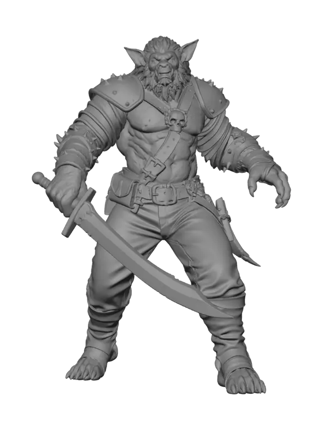 3D model for Skullsplitter Warlord
