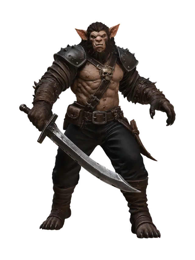 3D model for Skullsplitter Warlord