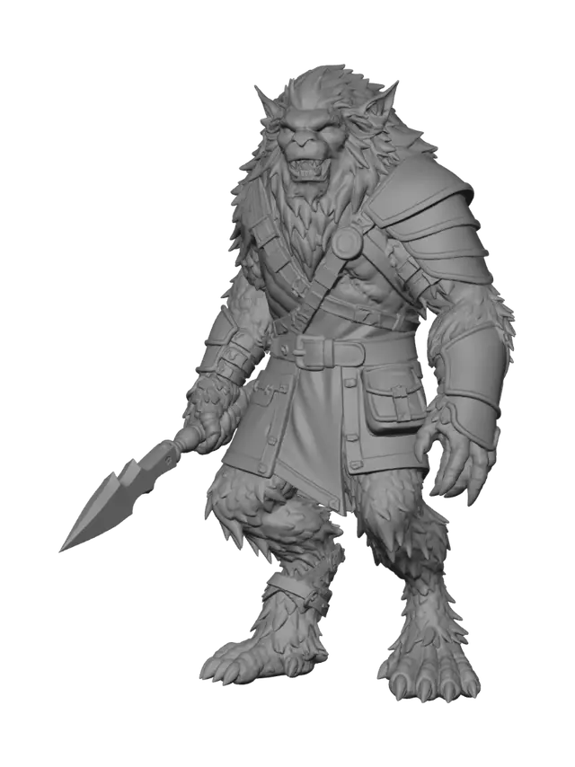 3D model for Steelclaw Warden