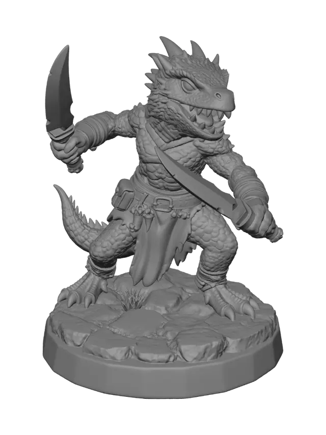 3D model for Dreadscale Duelist