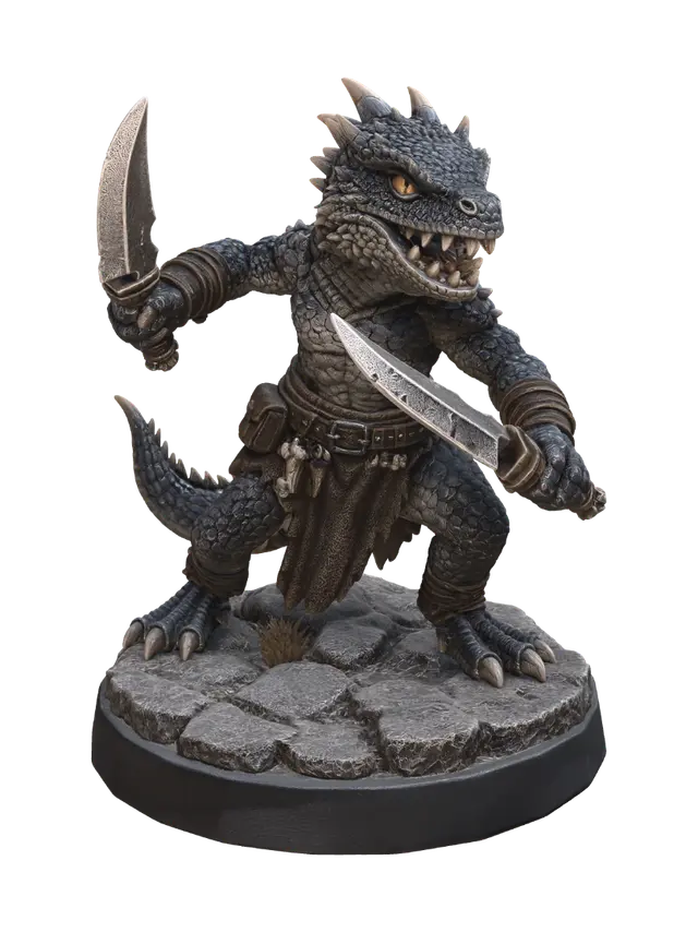 3D model for Dreadscale Duelist