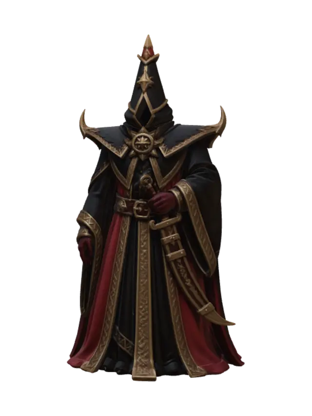 3D model for Crimson Star Archmage