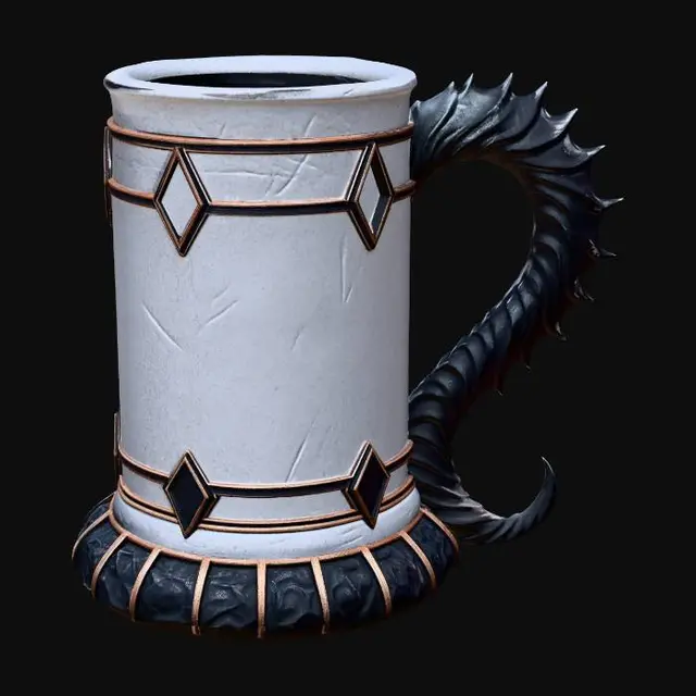 3D model for Dragonspine Tankard