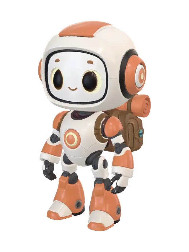 Cosmo Scout - Satellite 3D model, vytvořený pomocí AI