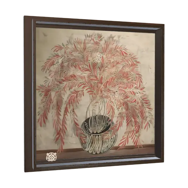 3D model for Autumn Fern in a Ceramic Pot