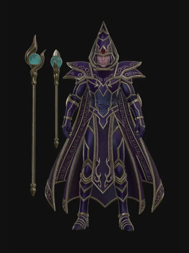 3D model for Arcane Sovereign