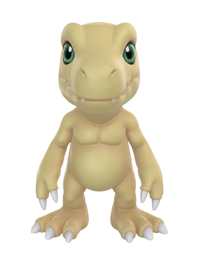 3D model for Goldie the Dino