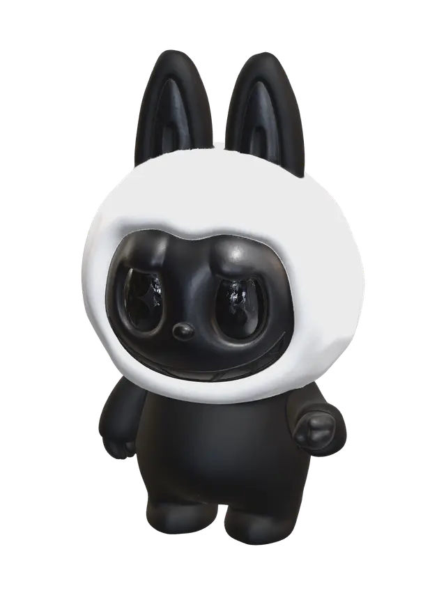 Stylized Labubu Scary - Stylizedcreature AI 생성 3D 모델