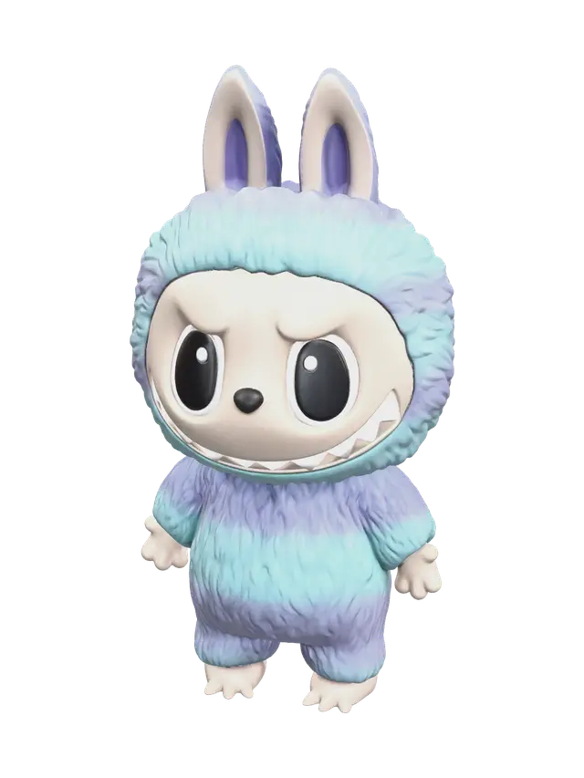 Stylized Labubu Scary - Stylizedcreature AI 생성 3D 모델