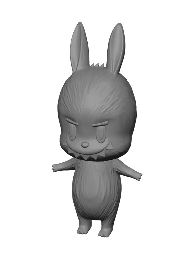 免费 Labubu 3D模型 - 即刻下载 | Meshy