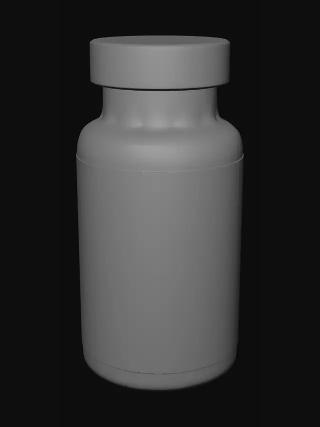 3D model for GLP-3 Peptide Vial