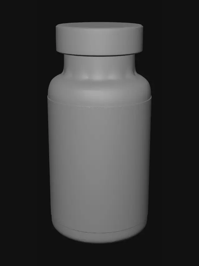 3D model for GLP-3 Peptide Vial