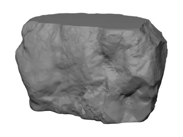 3D model for Bronze Boulder