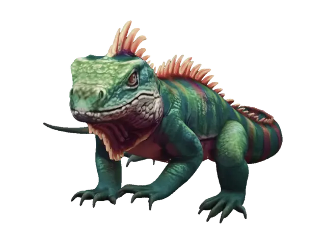 Prismatic Dragon - Dragonrend 3D model, vytvořený pomocí AI