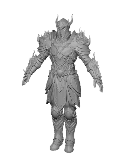 3D model for Icebound Warlord