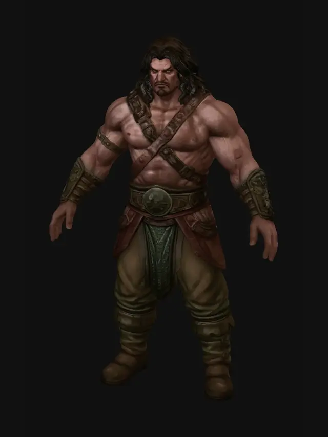 3D model for Berserker of the North