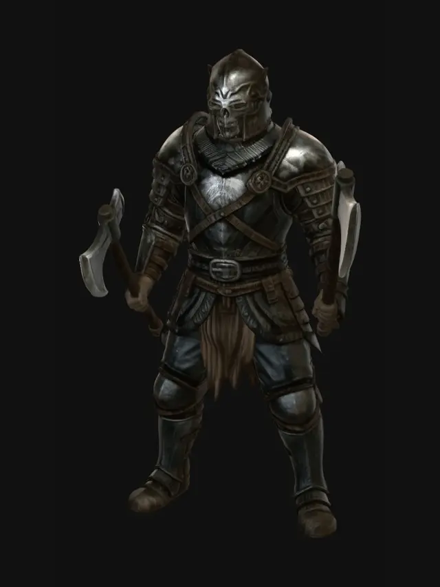 3D model for Stonebound Warlord