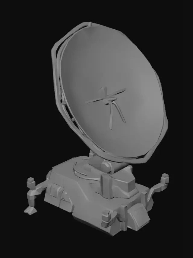 3D model for Communications Relay Dish