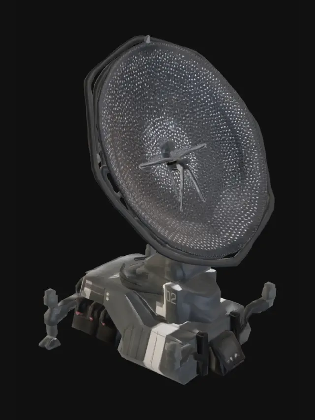 3D model for Communications Relay Dish