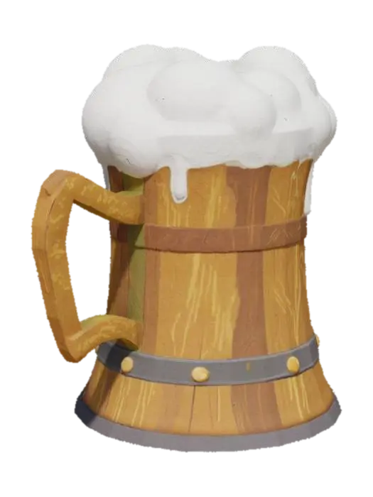 3D model for Beer Barrel Mug