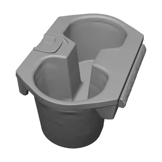 3D model for Black Car Cup Holder Insert