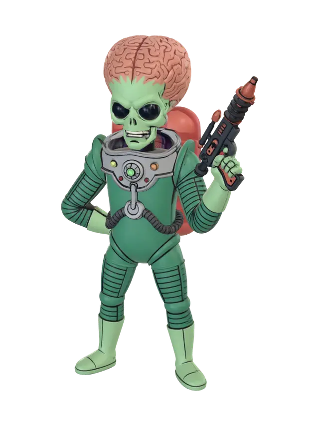 3D model for Brain-Headed Martian Soldier