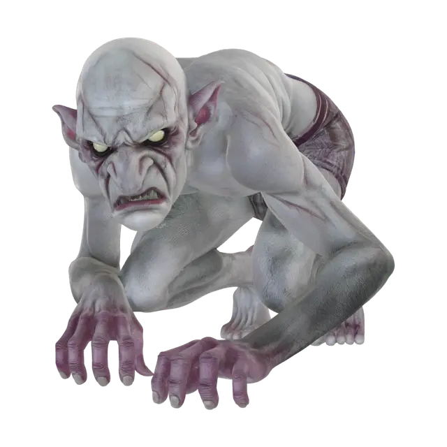 3D model for Crouching Goblin