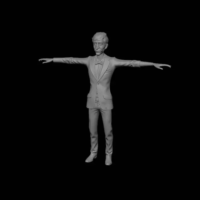 3D model for Yellow-Suited Wretch
