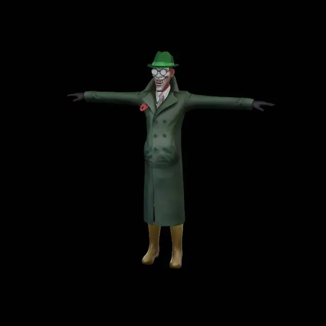 3D model for Emerald Phantom