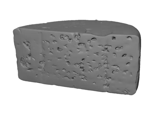 3D model for Blue Vein Cheese Wedge