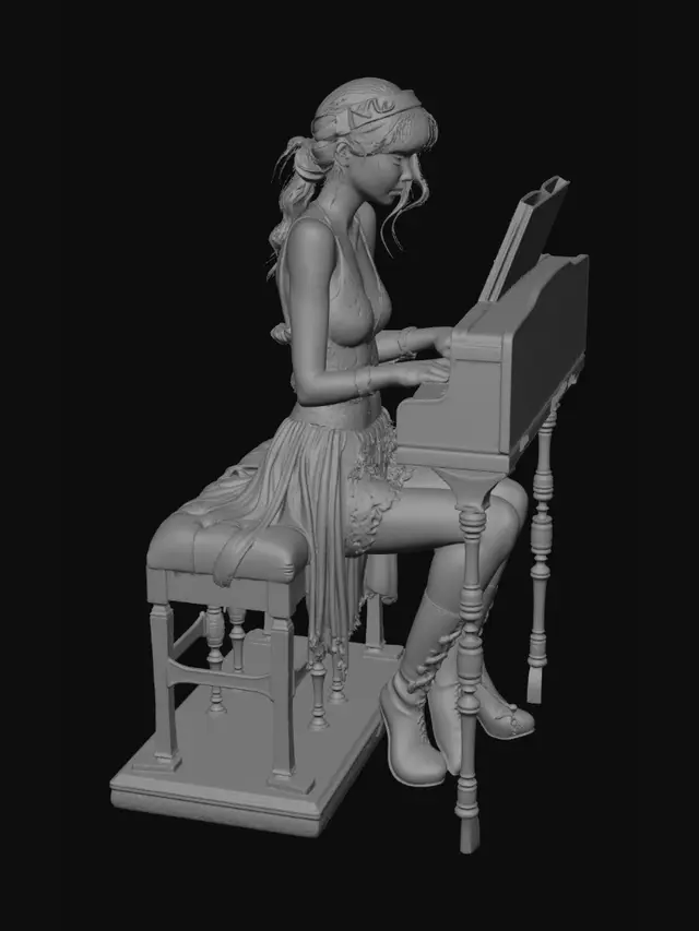 3D model for Candlelit Sonata