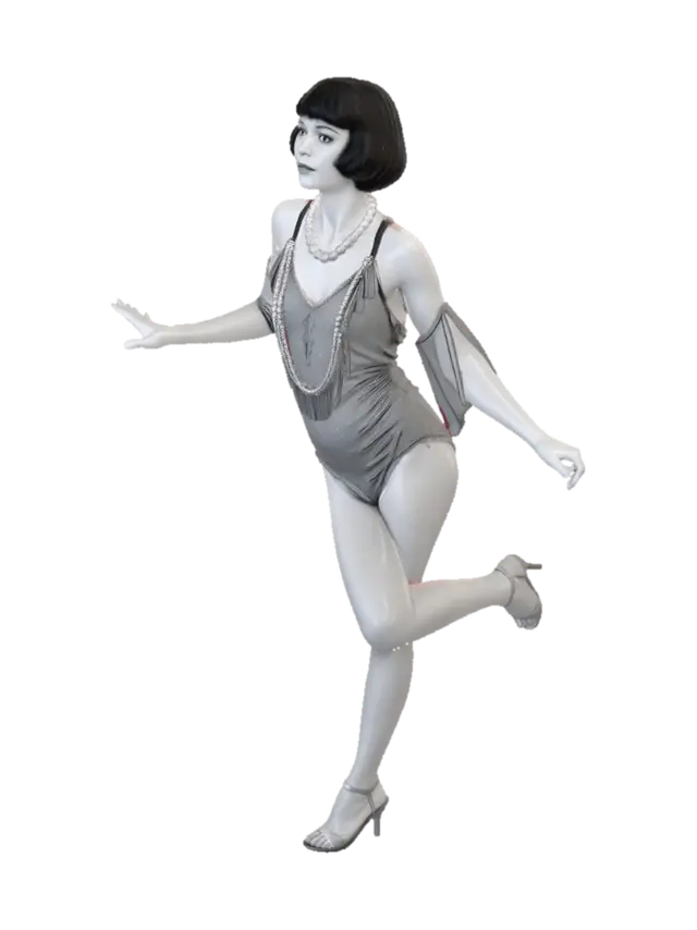 Midnight Flapper-3D-modell, genererad av AI