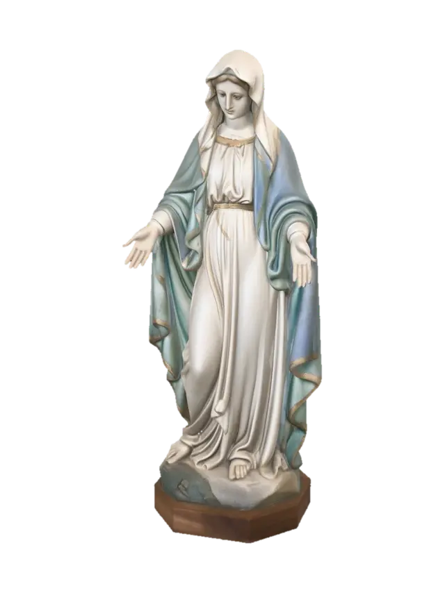 Our Lady of Grace - Mary 3D model, vytvořený pomocí AI