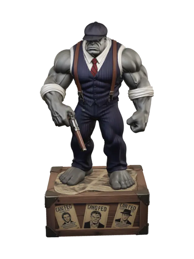 3D model for Enforcer on the Crate