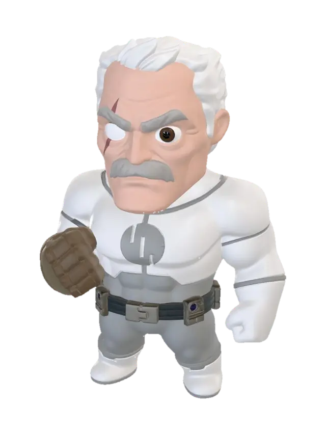 3D model for Iron Grandpa