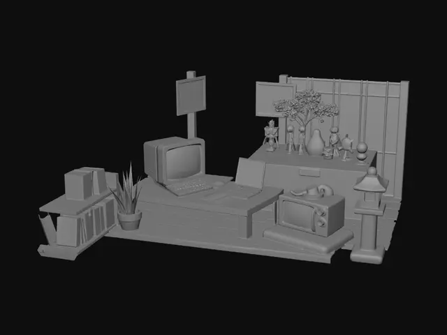 3D model for Cherry Blossom Tech Nook