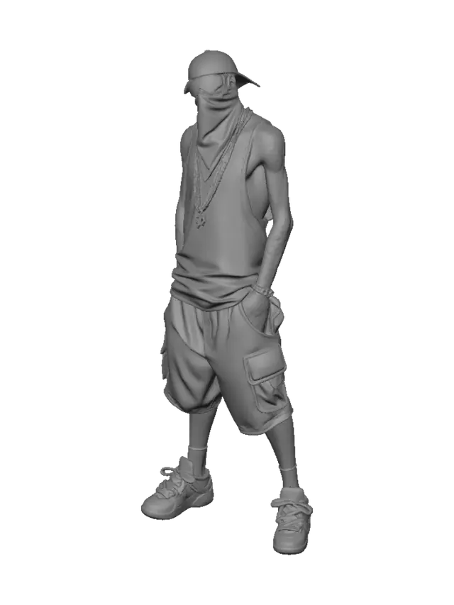 3D model for Red Bandit