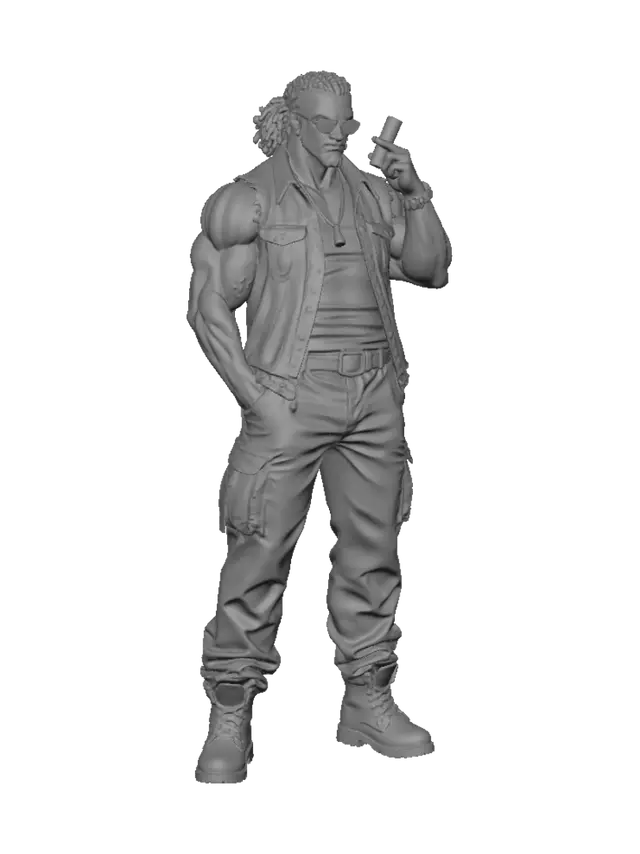 3D model for Smoke and Steel
