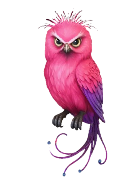 Mystic Plumage - Tierwesen 3D model, vytvořený pomocí AI