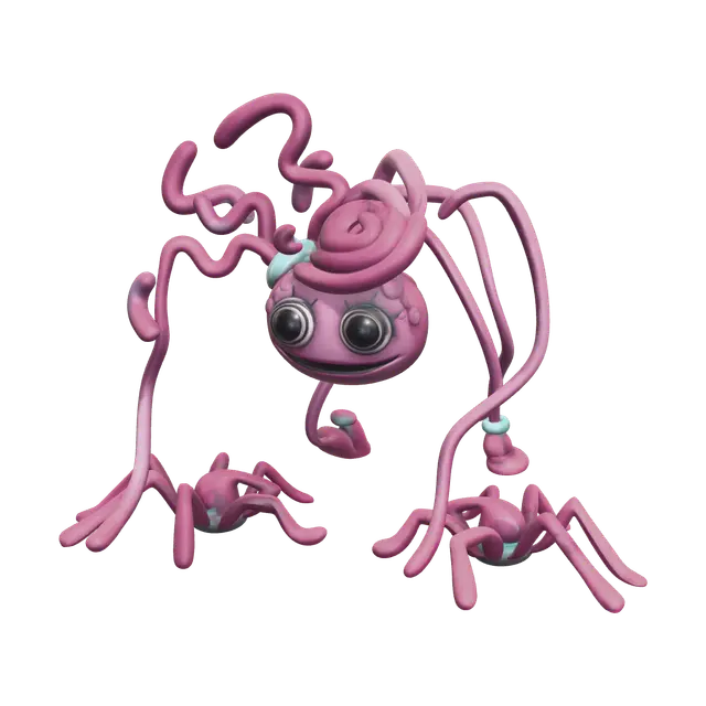 3D model for Stylized Mommy Long Legs Poppy Playtime