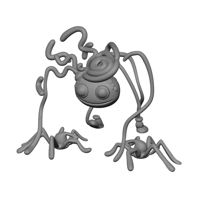 3D model for Stylized Mommy Long Legs Poppy Playtime