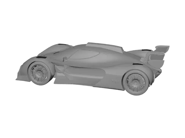 3D model for I want to create a f1 car and Bugati and bmw combination with ronaldo I want a car