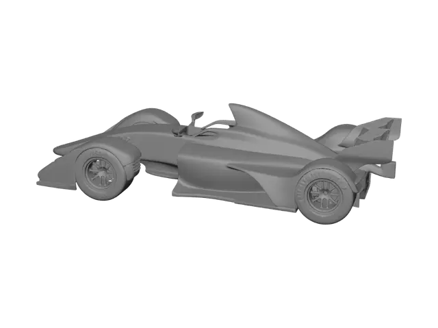 3D model for I want to create a f1 car and Bugati and bmw combination with ronaldo I want a  f1 car