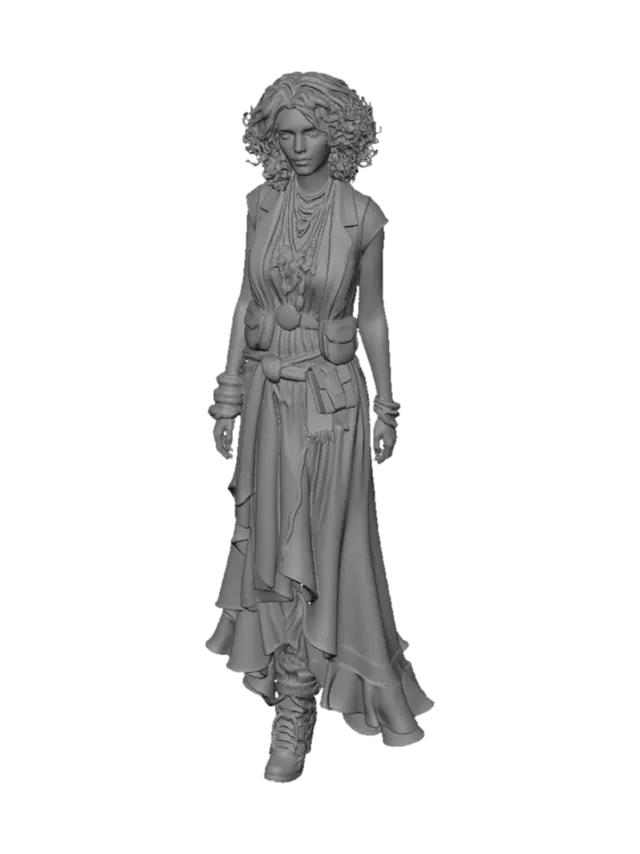 3D model for Bohemian Spirit in Paisley Layers