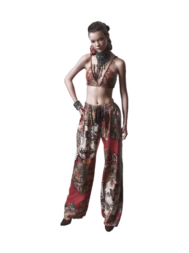 3D model for Crimson Bohemian Chic