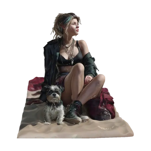 3D model for Boho Beach Dreamer